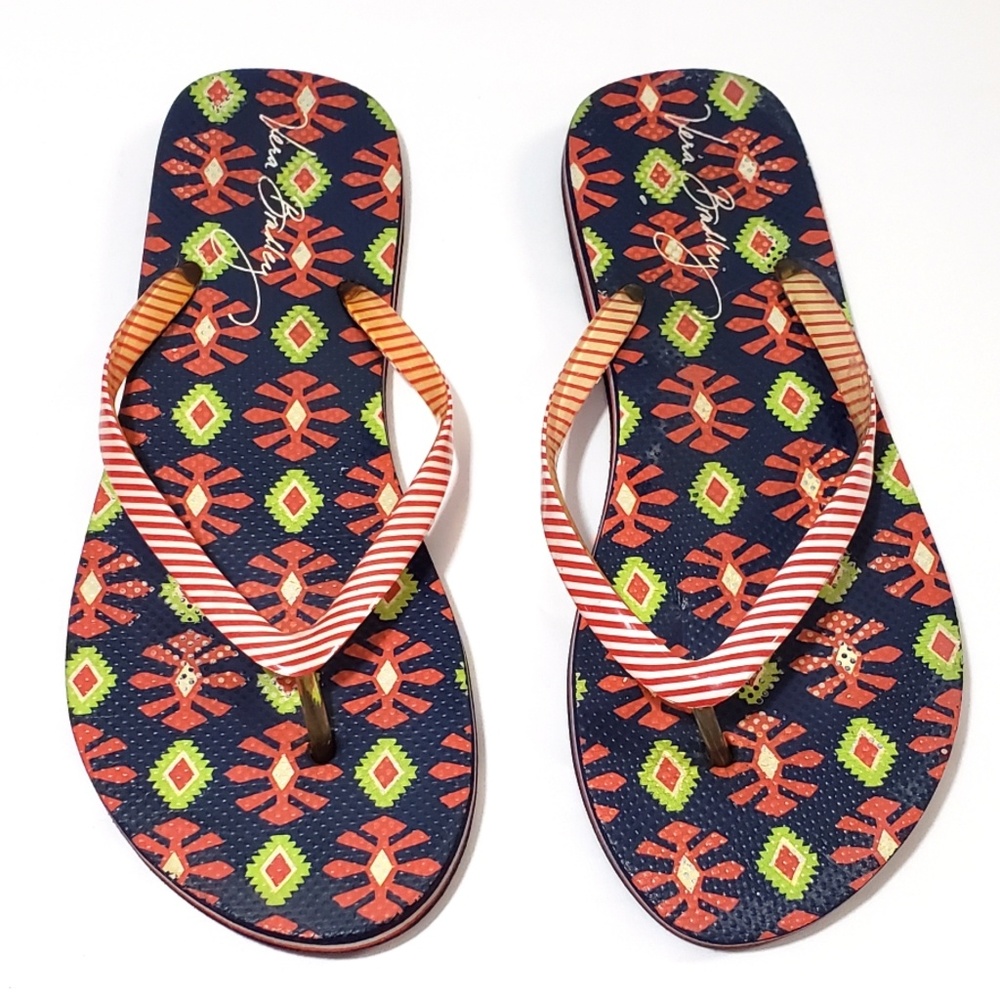 Vera Bradley "Sun Valley" Flip Flops